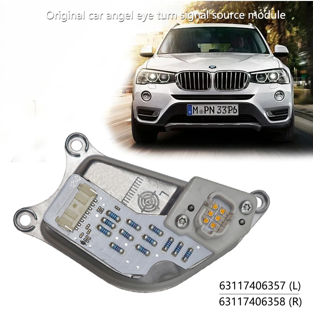 

New LED Daytime Running Signal Light 63117406357 63117406358 for BMW X3 X4