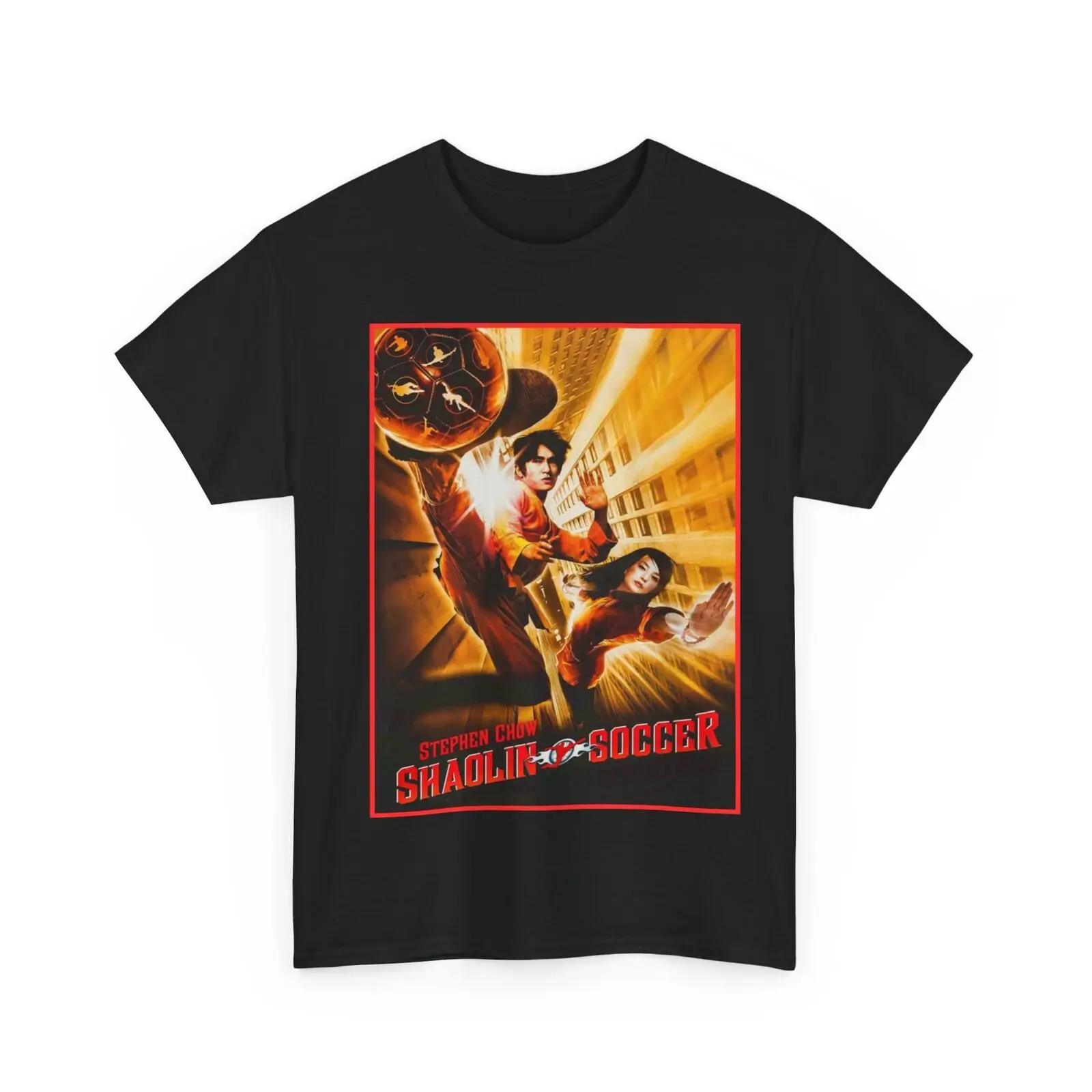 Shaolin Soccer Movie T shirt Unisex Heavy Cotton Tee