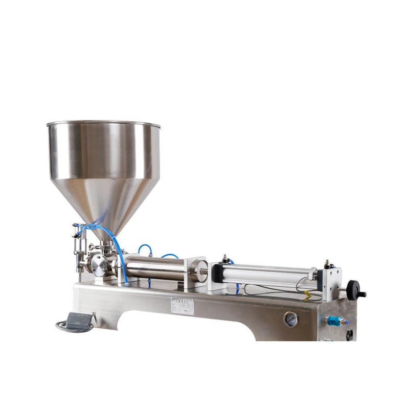 Pneumatic Filling Machine for Honey Tomato Paste Jar Cream