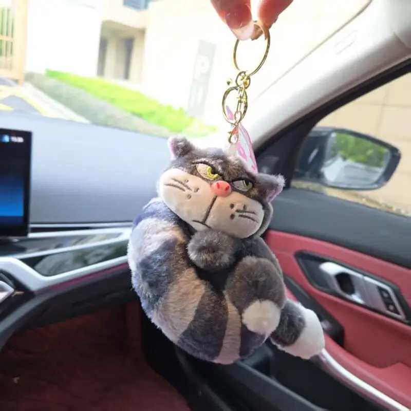 พวงกุญแจตุ๊กตาแมวลูซิเฟอร์น่ารัก ตุ๊กตาผ้าพลัฌนุ่ม ของเล่นตุ๊กตาผ้าพลัฌนุ่ม ของตกแต่ง ของประดับตกแต่ง ของขวัญวันเกิดสำหรับเพื่อน