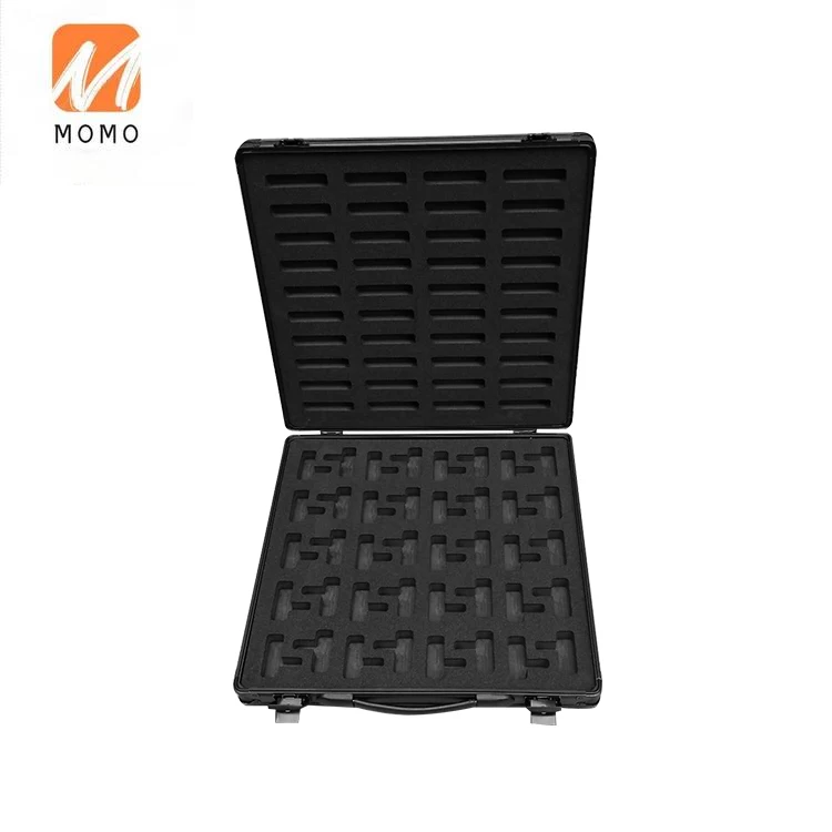 black fireproof board aluminum alloy framework hardware accessories Display Box