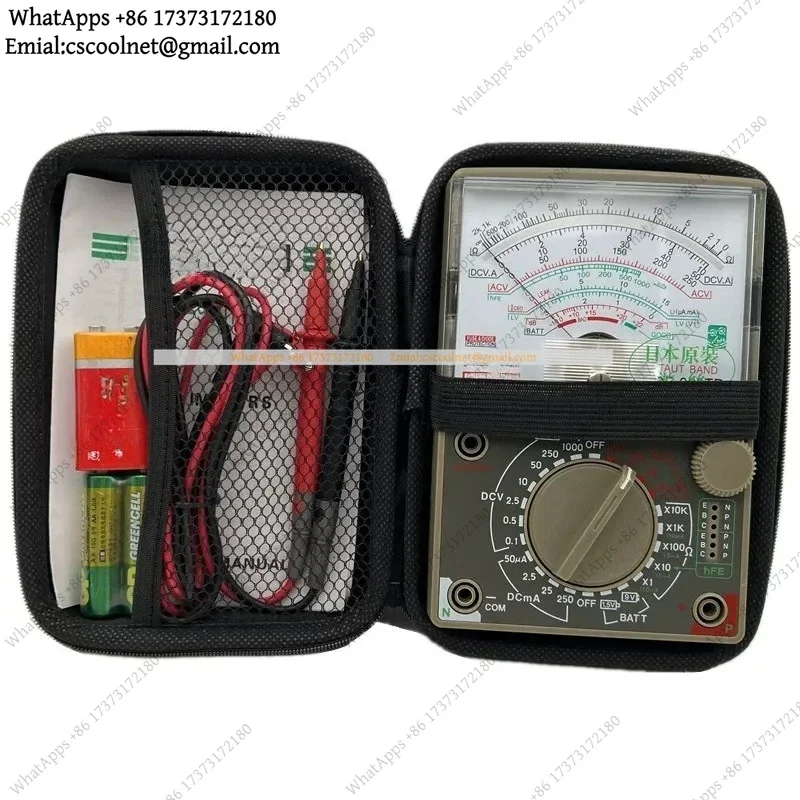 DE-960TR Pointer Multimeter – High-Precision Analog Meter with Hairspring Movement