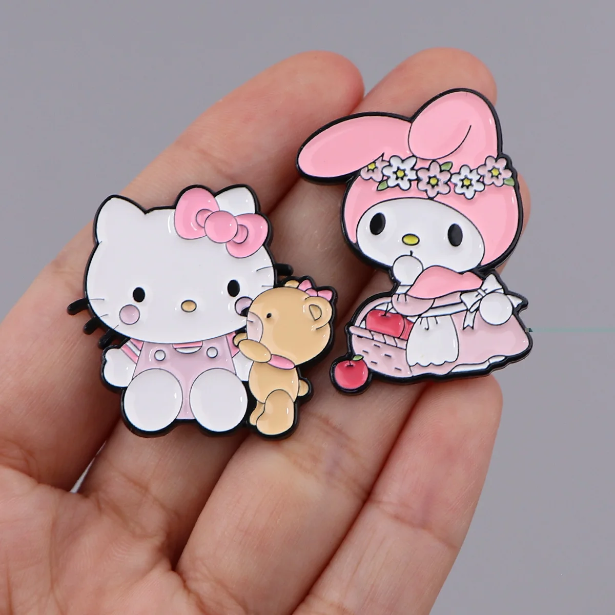 Cartoon Figure Fashion Jewelry Pins for backpacks Lapel Enamel Pins and Brooches for Woman Bags Badge Friend Kids for Gifts