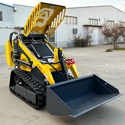 Customized Cheap Mini Skid Steer Loader Diesel Mini Skid Steer Brand New Loaders For Sale Wheel Loader Mini 360 460