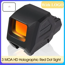HRO Tactical Red Dot Sight 3 MOA HD Holographic Heavy Recoil Optics Red Dot Sight Motion Sensor Hunting Scopes 20mm Rail