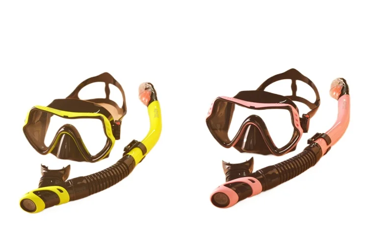 Essential for Smooth Diving: Anti Fog Fully Dry Diving Goggles+myopia Mask+breathing Tube Combination!