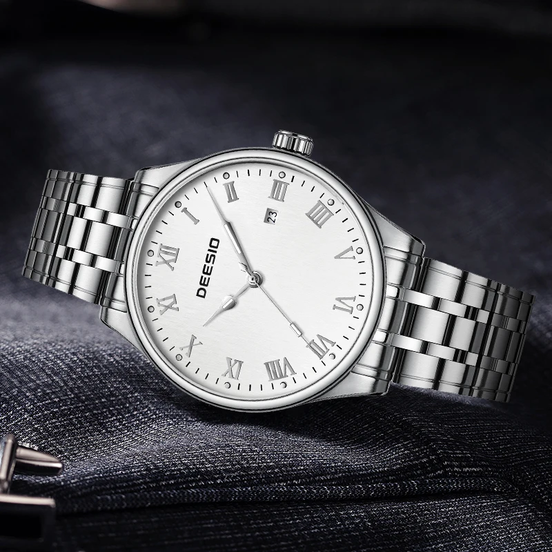 

Deesio AM6009 Design Luxury Watch Men Automatic Movement Mechanical Watches Waterproof Clock Wristwatches High-end Accessories