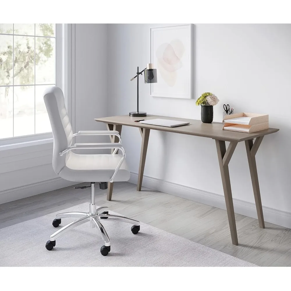 Realspace ®   Trezza 60" mit Schreibtisch, helle Eiche