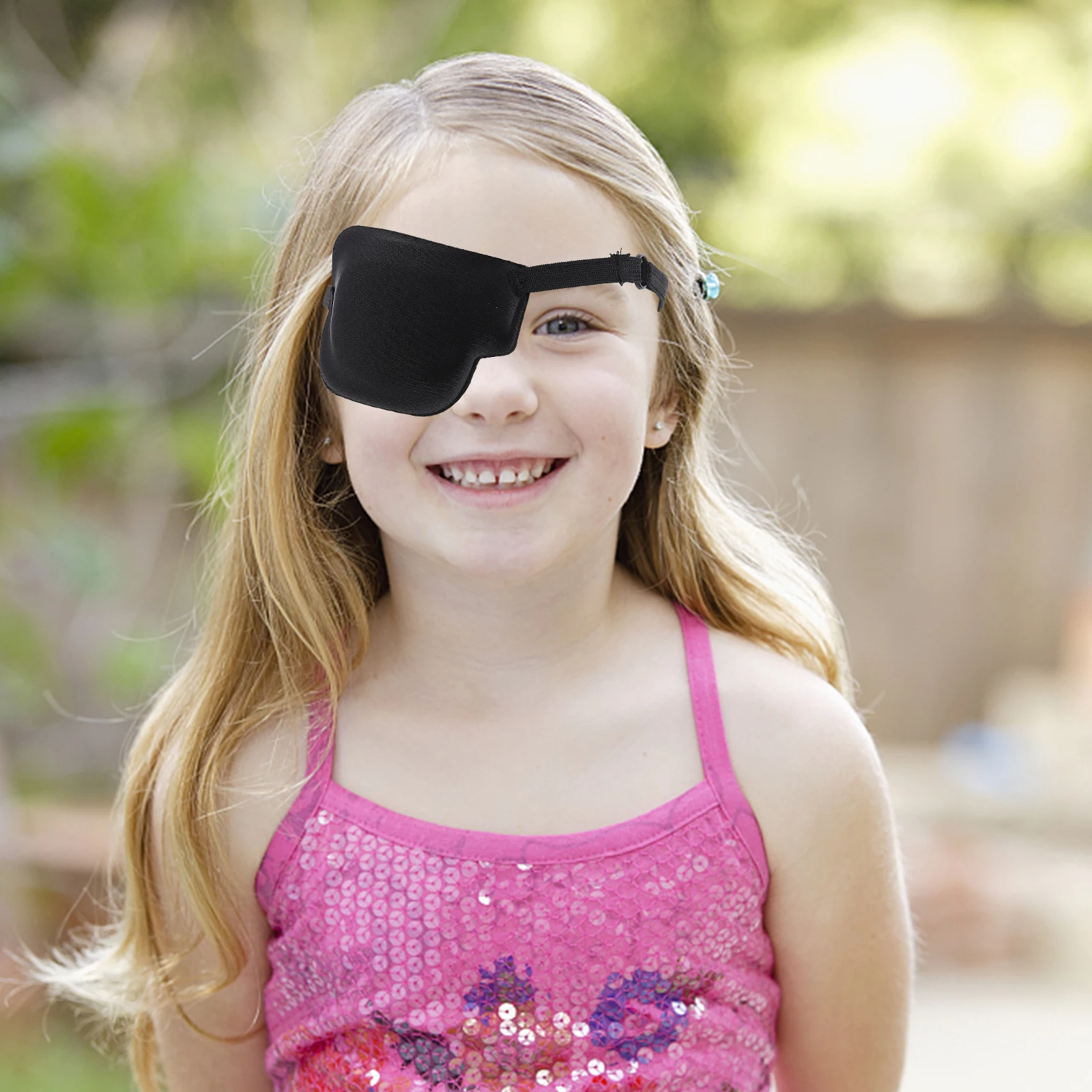 1 Set Strabismus Correction Eye Patch 3D Concave Design Soft Comfortable For Amblyopia Kids Adults Vision Training Exercise