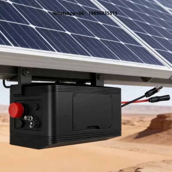 Solar Tracker Backing Tracking Algorithm Slewing Drive TCU GF-AC-V2 Controller Inside Inclination Sensor Wind Load 18m/s