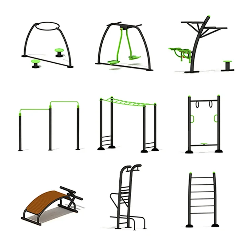 

2026 Plastic Steel Combined Structure Outdoor Park Fitness Training Gear