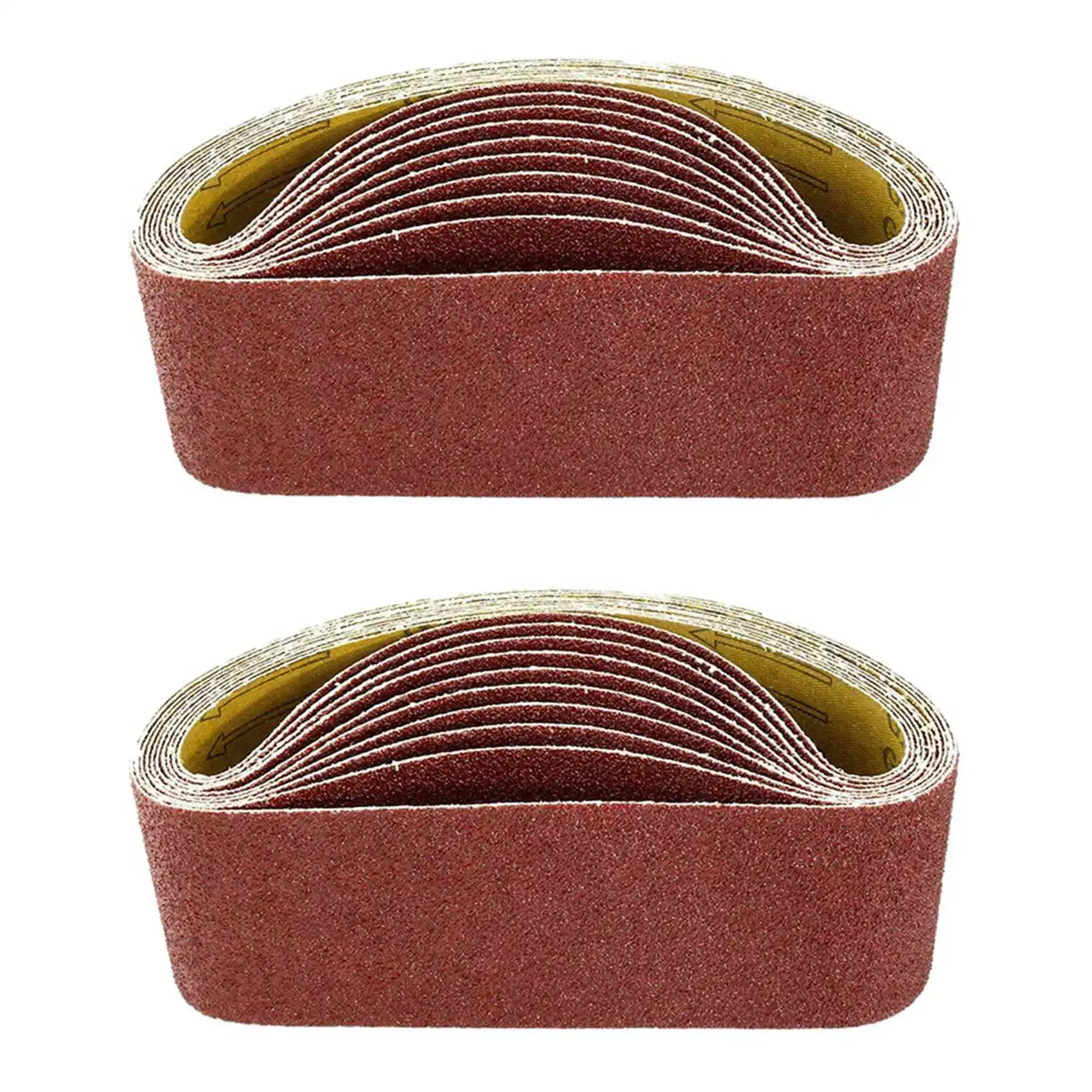 

ABAH-3 X 21Inch Sanding Belts 240 Grit Aluminum Oxide Sanding Belt Premium Sandpaper For Portable Belt Sander – 20 Pack