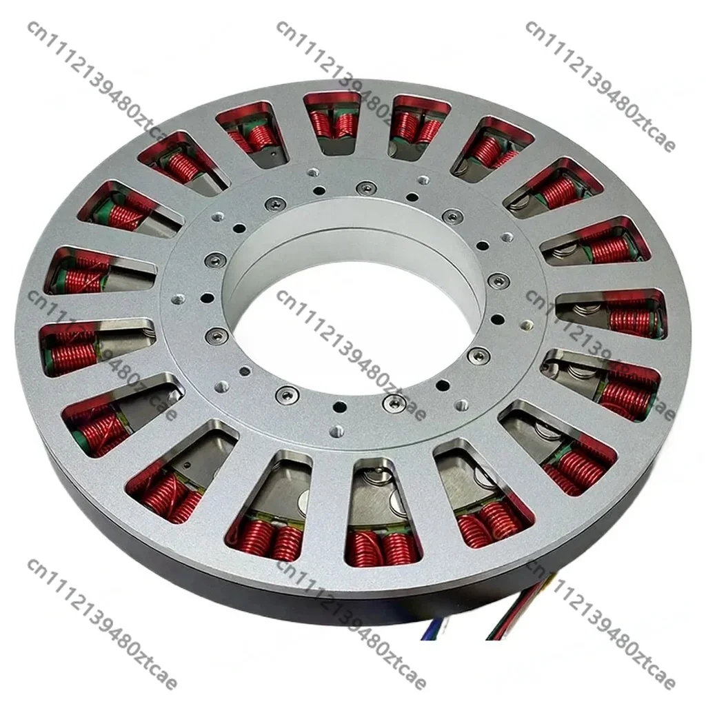 Brushless DC Motor High Torque Hollow Shaft Ultra Thin Low Speed Permanent Magnet Motor