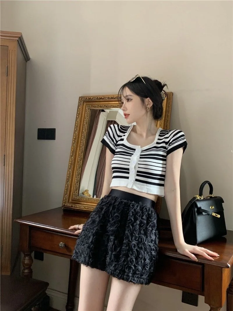 크롭탑 티셔츠 일본 Y2K 의류 깨어있음 주의 깊음 조심스러움 주의 깊은 관찰자 잠자는 상태 휴면 상태 무의식 상태 쇠약 상태 여자친구