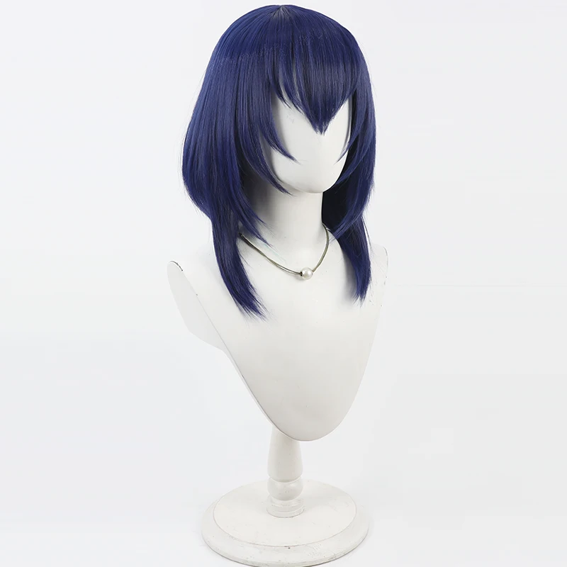 อะนิเมะเวิลด์ ได สตาร์ ชิซึกะ คอสคอสเพลย์วิกผมฮาโลวีนปาร์ตี้คาร์นิวัลอุปกรณ์ประกอบฉากผมสังเคราะห์เส้นใยทนความร้อน + หมวกวิกผม