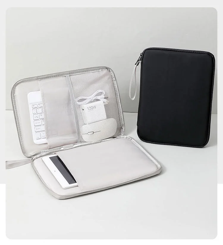 PU-Tablet-Hülle 10,9-13,3 Zoll Schutztasche für iPad mit weichem Futter – Detail 15