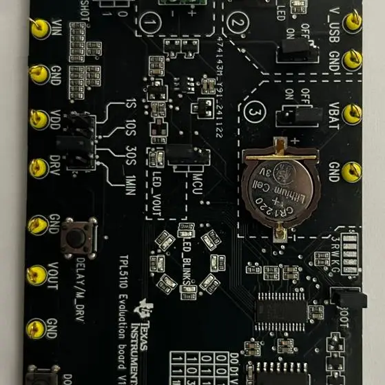 TPL5110 Evaluation Board TPL5110 Tutorial TPL5110 Development Board