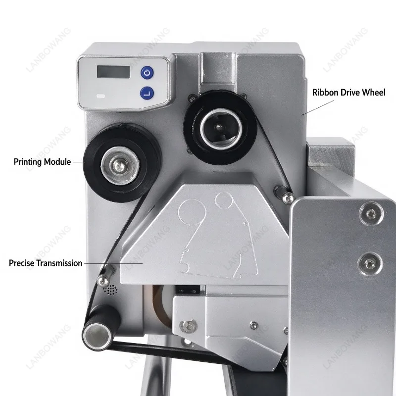 Automatic Labeling Machine DC24A 20-200mm/s Intelligent Date Coder Printer For Packaging Number Name Production Date Coding