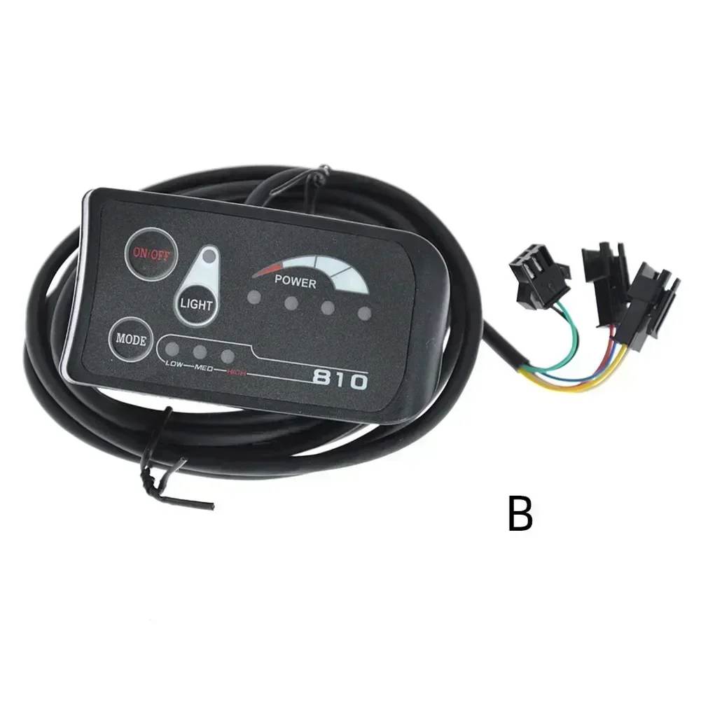 Electric Bicycle 810 LED Display Universal 24V 36V 48V Waterproof Control Panel For Electric Bike Scooter E-bike Accessories image 4