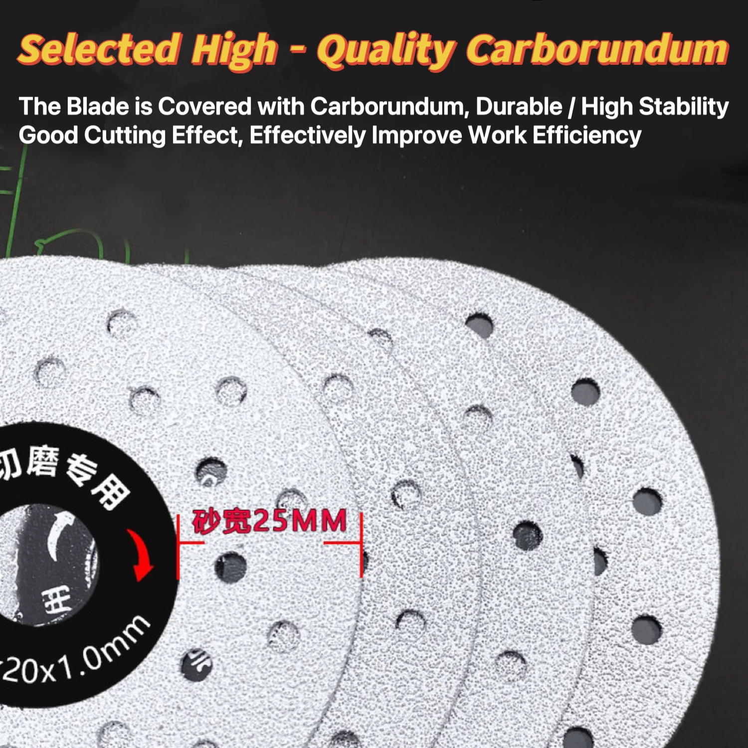 100mm Brazed Technology Slab Saw Blade, Cutting & Grinding 2 in 1, Long - lasting