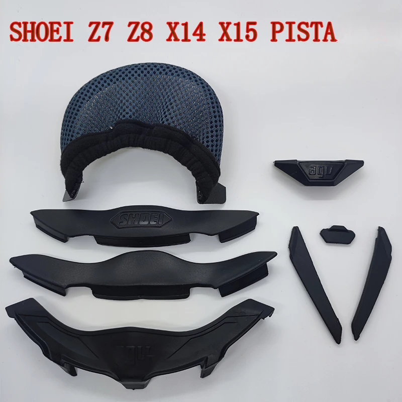 

Suitable for SHOEIX14 X15 Z7 Z8 GTAIR Pista Helmet Nose Jaw Net Nose Seal Chin Support, Universal Type