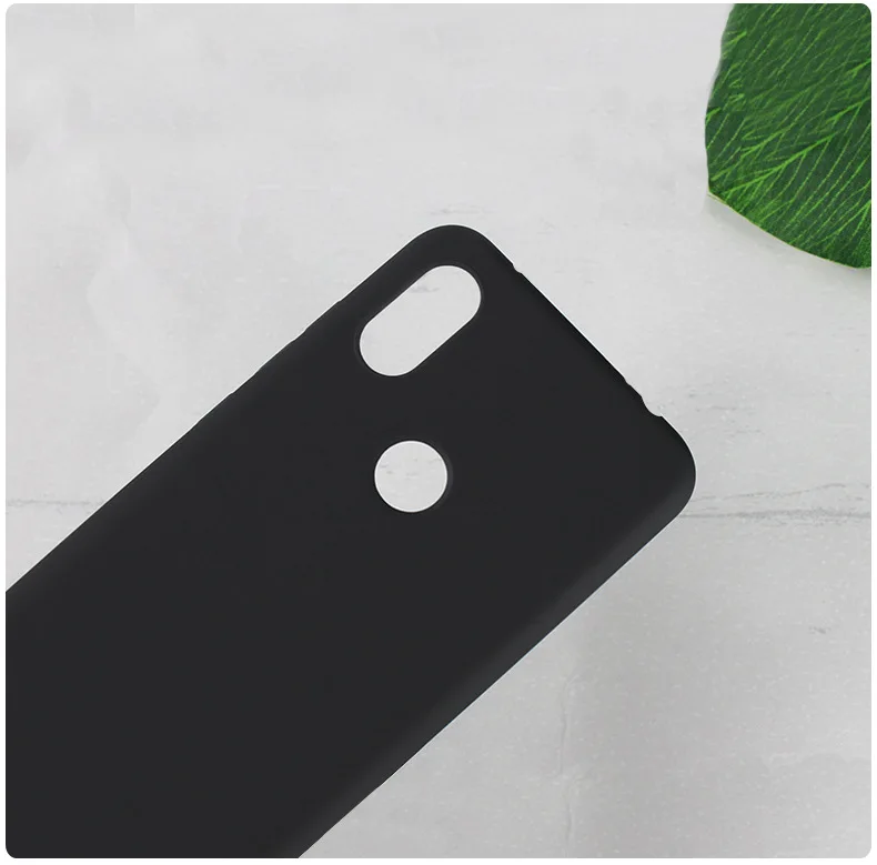 Custodia per telefono in silicone di colore puro per Huawei Honor 8A Pro Custodia Honor 8A shell Huawei Y6 2019 Cover posteriore in TPU morbido