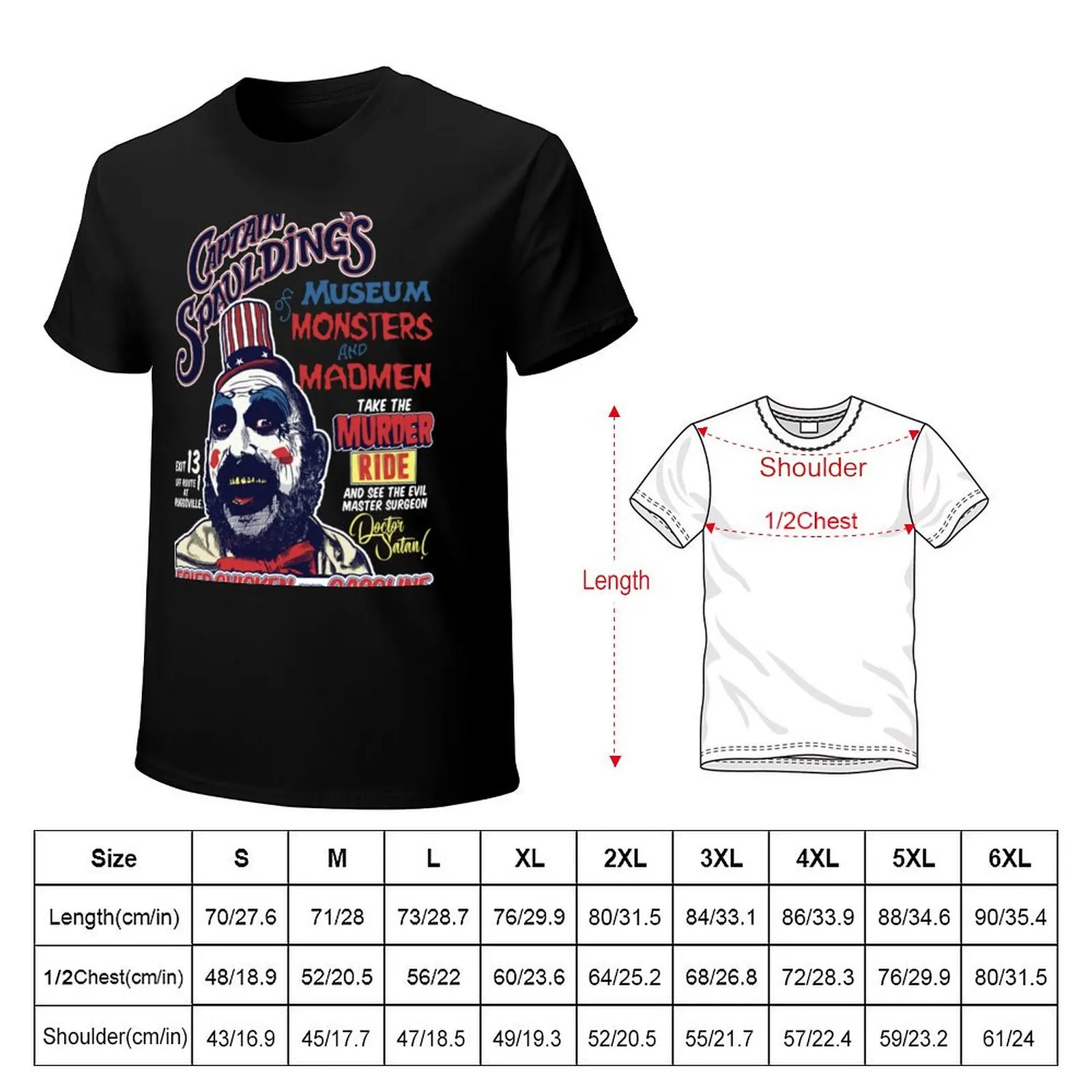 Captain Spaulding&x27;s T-Shirt Mechanic Work Tee Shirt