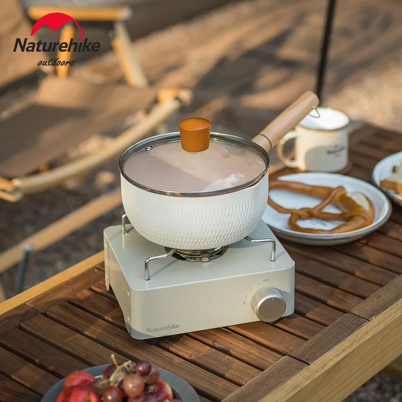 

Naturehike Mini Gas Stove 2KW Firepower Portable Fire Cooking Stoves Outdoor Camping Hiking BBQ Picnic Cookware Cassette Stoves