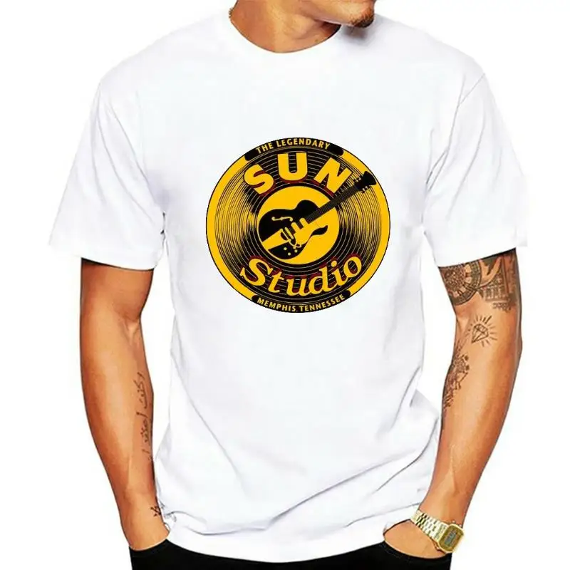 Sun Studio Cool Record Album Logo Ivory Mens T SHIRT Sizes S 5X T 126