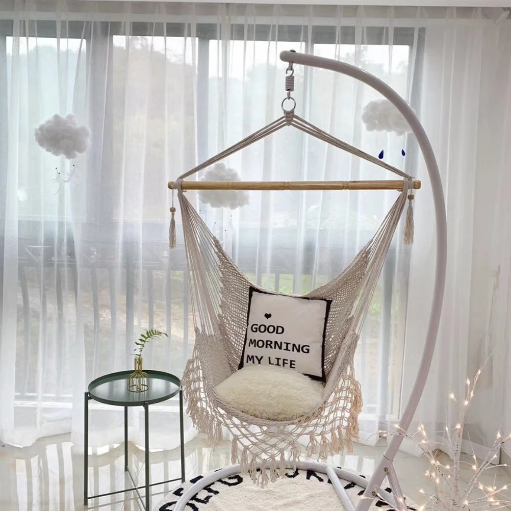

1 set 1 Set Hanging Chair Accessories Metal Swing Chain Buckle Hammock Chair Supplies Durable Sturdy Easy Install Perfect For