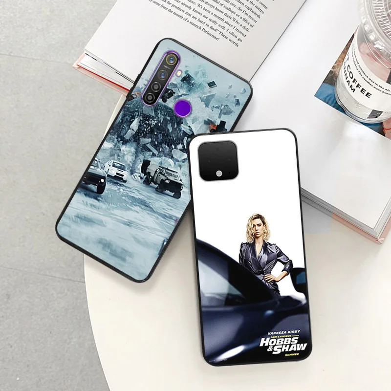 Phone Case for Pixel 8 Pro 8a 7a 6a 7 6 Motorola G200 Edge 40 30 20 One Fusion The Fast Furious Soft Black Anti-Drop Cover