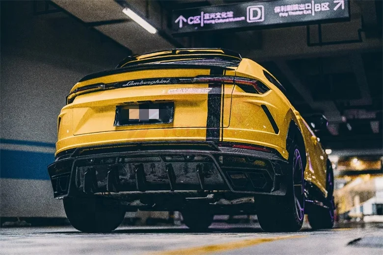 

Высококачественный задний диффузор M-стиля из сухого карбона для Lamborghini Urus, новый обвес, гарантия качества.