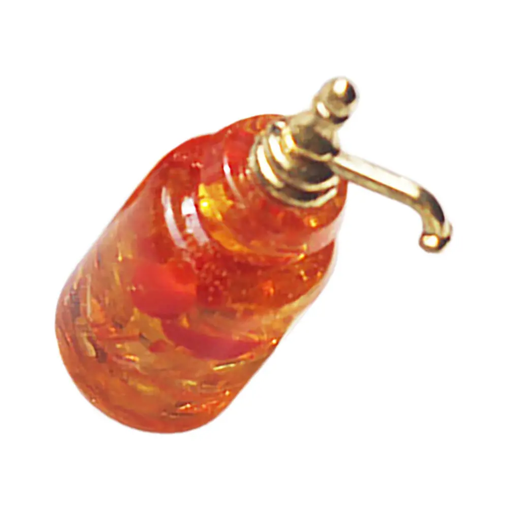 

Изысканная миниатюрная стеклянная баночка для фруктового вина, декор для кукольного домика, аксессуар для игровой кухни, реквизит для микро-сцен и фотосъемки