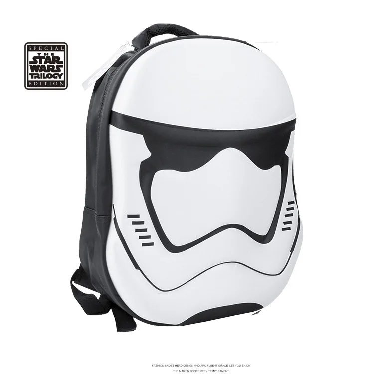 STAR WARS 3D stereo, cartoon backpack, Darth Vader, White Soldier, anime accessories, gifts