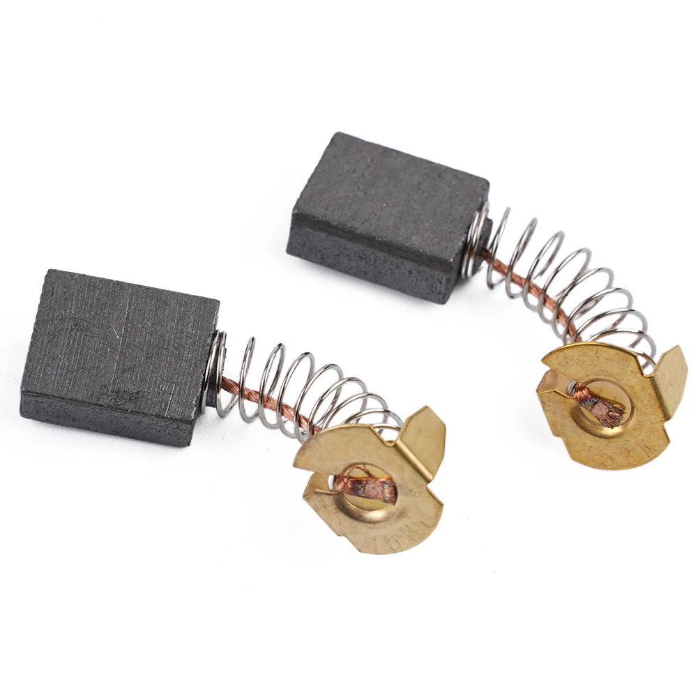 Particolare Brand New Durabilità Spazzola di carbone di alta qualità Spazzola 16mm X 13mm X 6mm 2 pezzi Spazzole Kit di carbone Motori