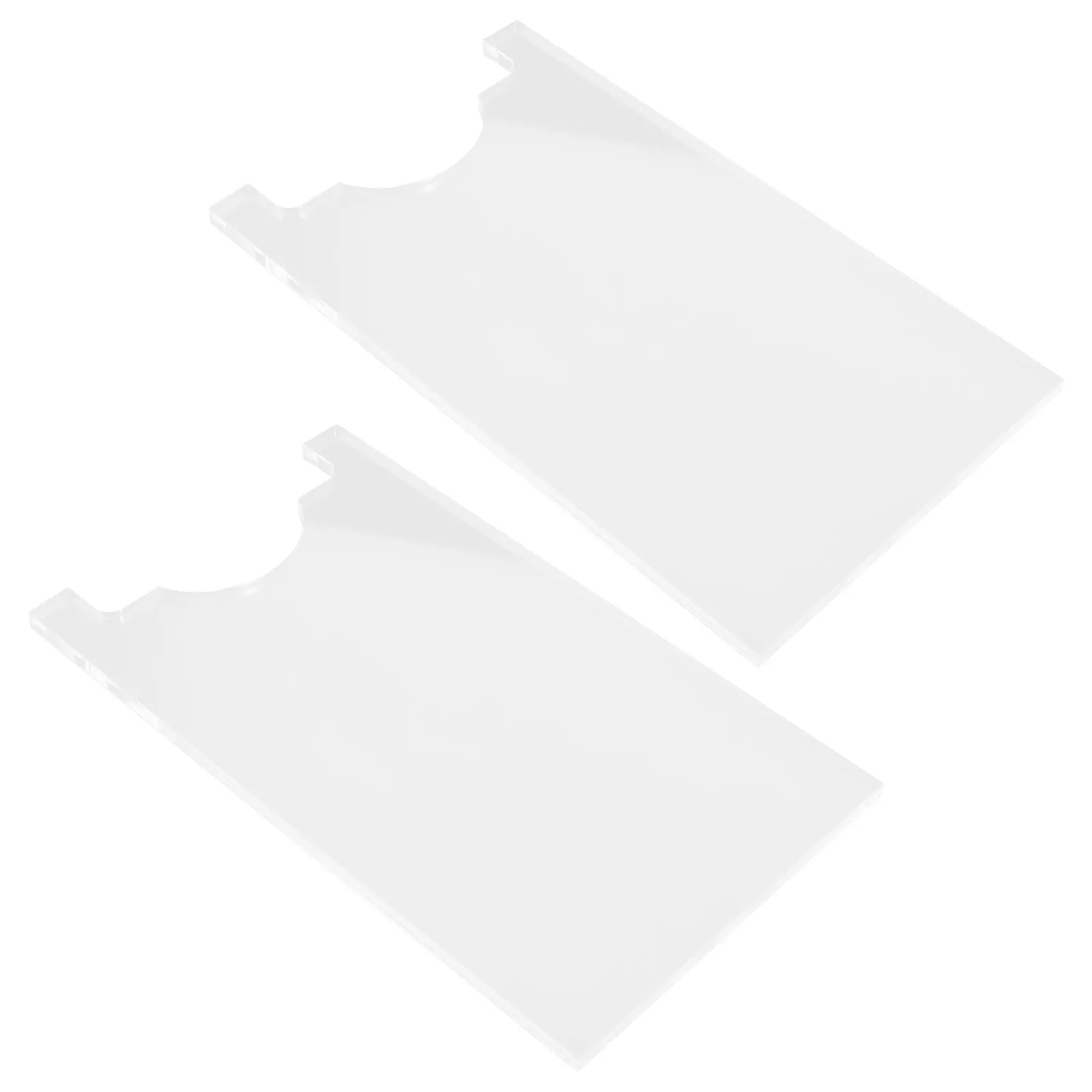 1Set Clear Couch and Bed Stopper 5Mm Thick Wall Spacer Fireproof Furniture Protector Sofa Bed Wall Guard Prevents Heater Damage