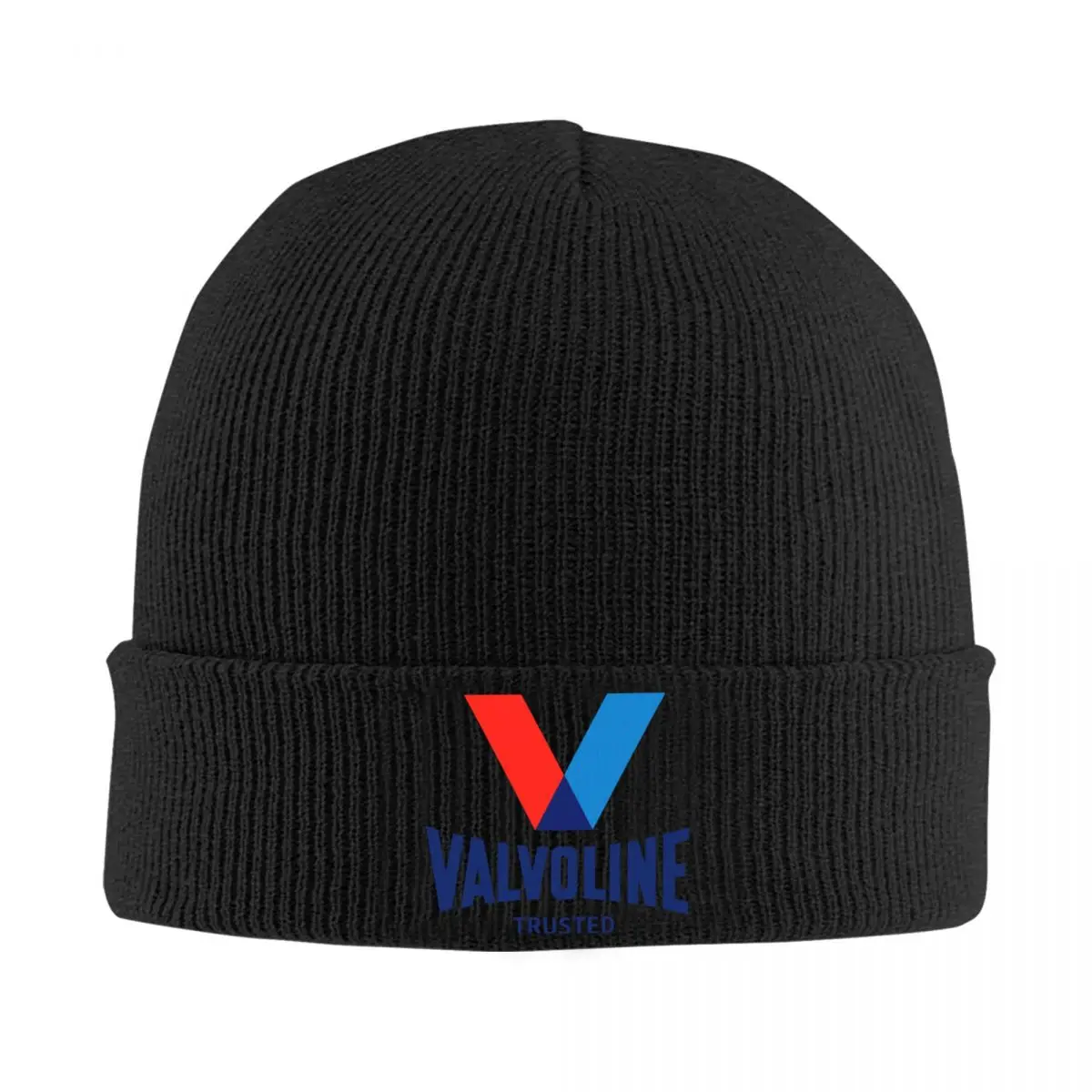 Valvoline Racing Oil Vintage Sign 1960 Knitted Hats Bonnets Skullies Beanies Warm Ski Cap Beanie Hat