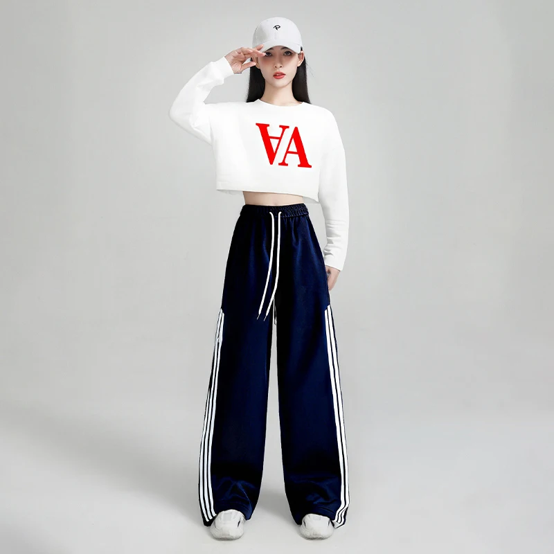 زي أداء Fitn Cetition لطلاب المدارس الثانوية والحدث الرياضي لرقص جوقة الزي مزيج من القطن والألياف اللدنة