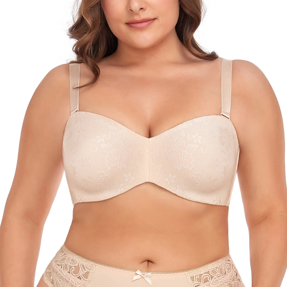 Nieuwe Big Size Strapless Beha Push Up Padded Bras Vrouwelijke Ondergoed Naadloze Bralette Zonder Bandjes Dames Lingerie B C D E F G H