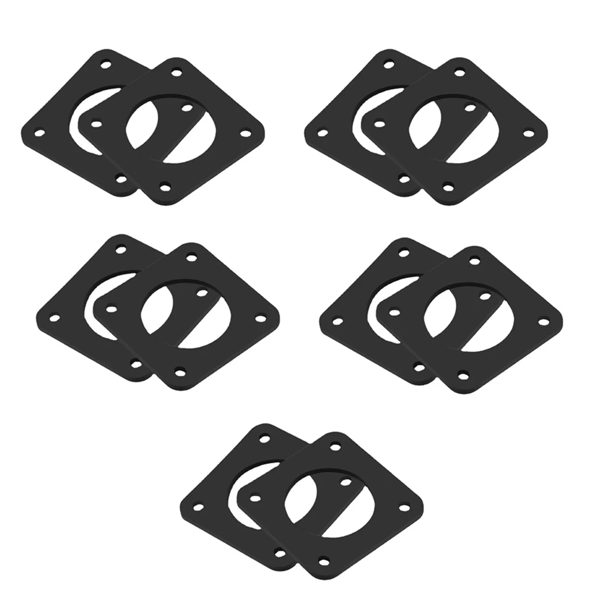 Stepper Motor Damper Kit-Silicone Shock Absorbers for 42 Motor, CNC Machine Parts,Noise Reduction,Vibration Isolation B