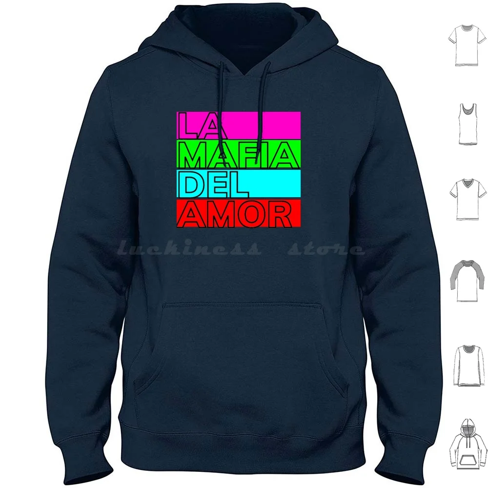 سترة بغطاء للرأس من The Love Mafia بأكمام طويلة Yung Beef Poor Gang Pxxr Gvng Fernando The Love Mafia Love Mafia Love Pxxr #1