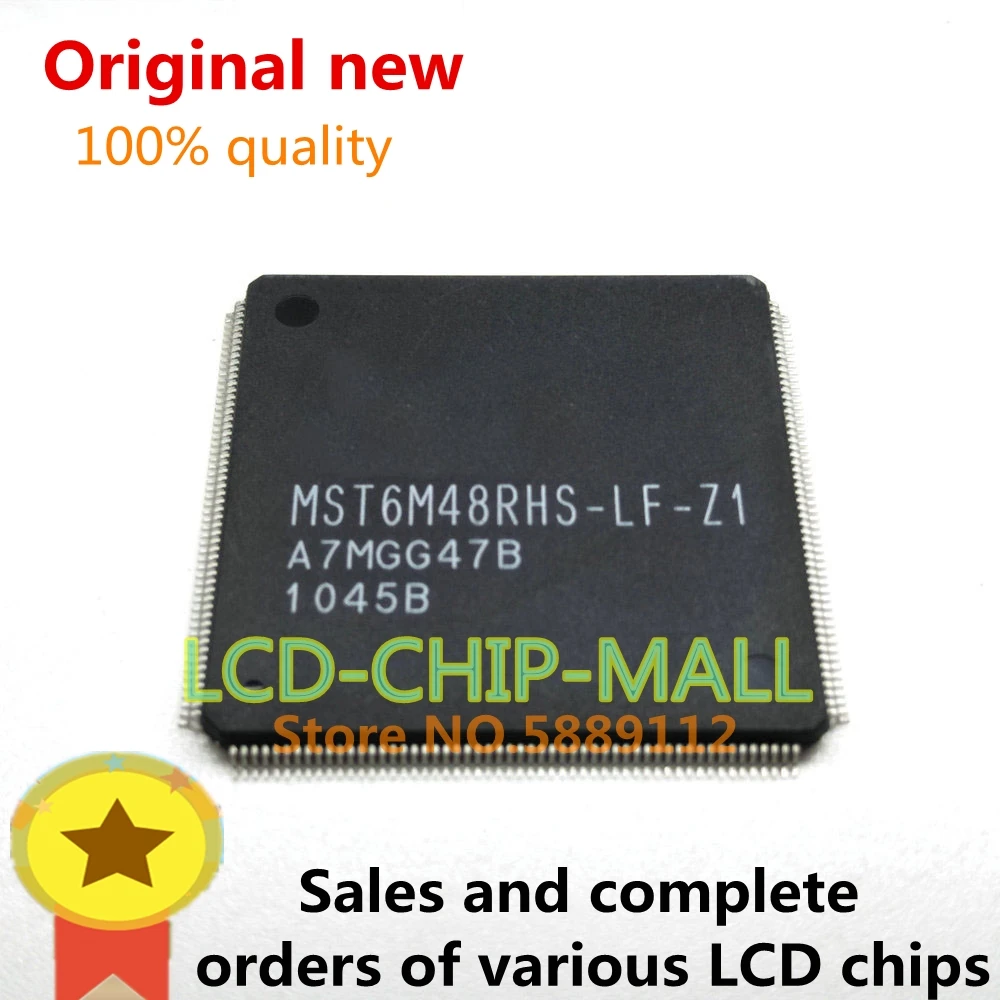 1PCS  MST6M48RHS-LF-Z1   MST6M48RHS  TQFP CHIPS IN STOCK