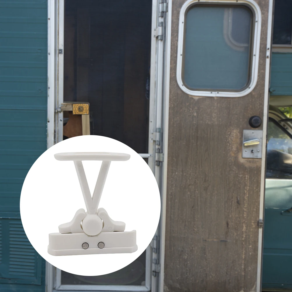 Door Locker Retainer Catch RV Caravan Door Retainer Holder Stay Clip Spacer Holder Stopper for Caravan Motorhomes Boat Camper RV