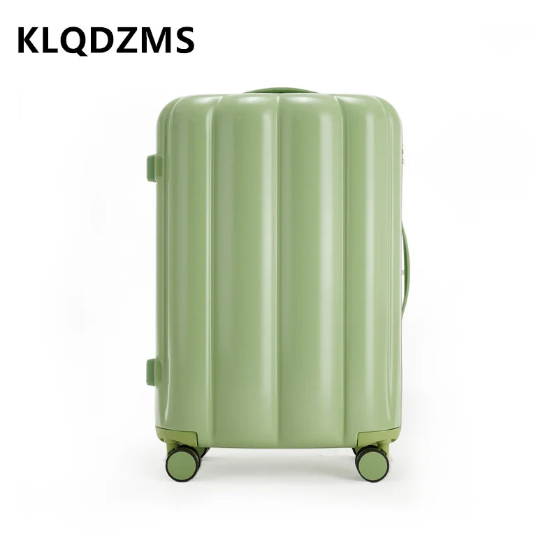 KLQDZMS Cabinekoffer Hoge kwaliteit 20 inch ABS + PC-instapdoos 24 "26" Trolleykoffer met grote capaciteit Universele wielbagage