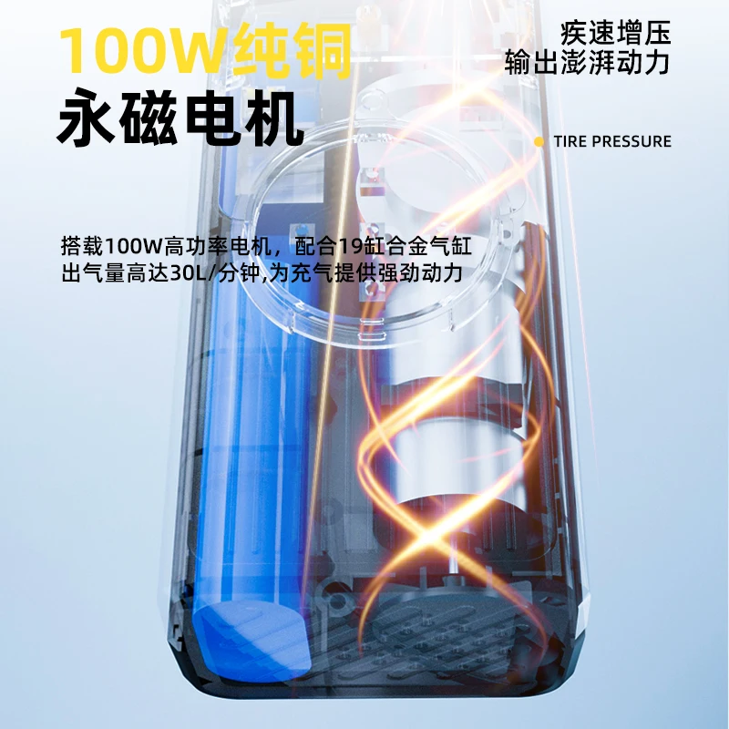 Wireless Air Pump 150psi Portable Electric Tire Inflator For Car Bicycle Motorcycle Air Compressor Injector Bike Accessories