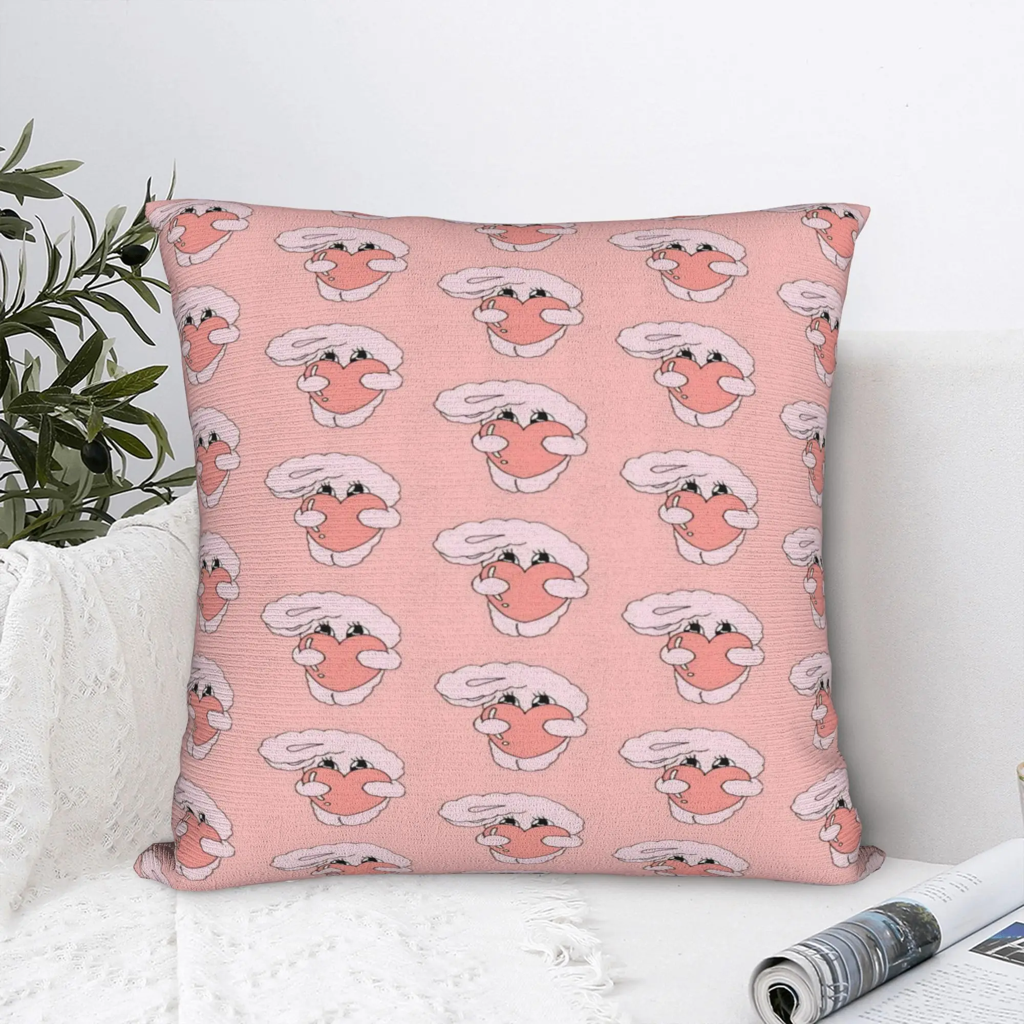 Esther Bunny cartoon rabbit Printed Pillowcases Cushion Cover  Throw Pillow Cover New Style Zippered Multiple Sizes
