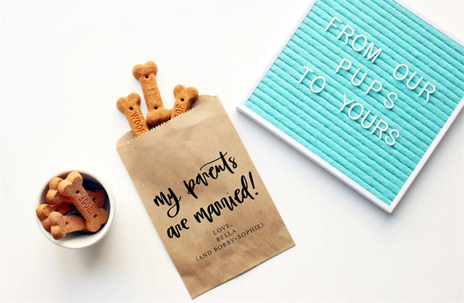 

50 Dog Treat Favor Bag | Wedding Favor Bags | Personalized Wedding Favor Bags, Thanks for Celebrating my Humans | CAT treats bag