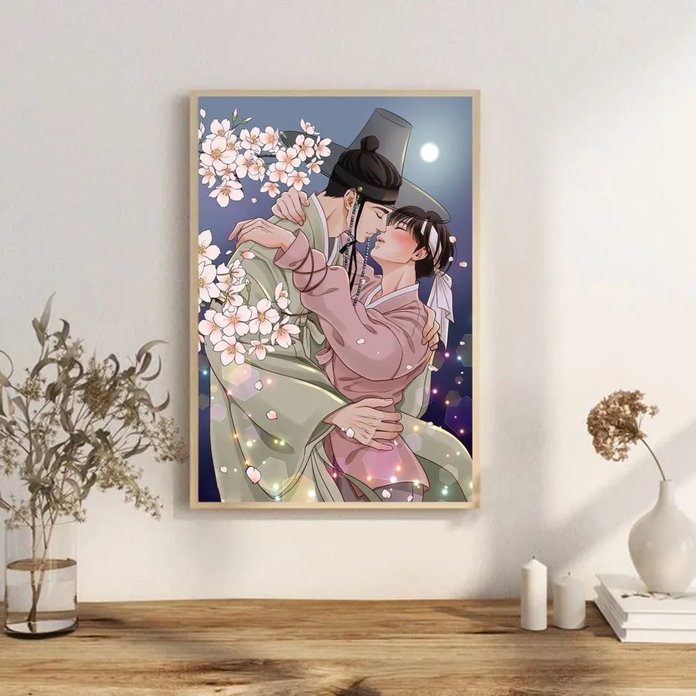 Comic P-Painter of the N-Night poster Vintage Sticky Vintage Room Home Bar Cafe Decor Kawaii Room Decor