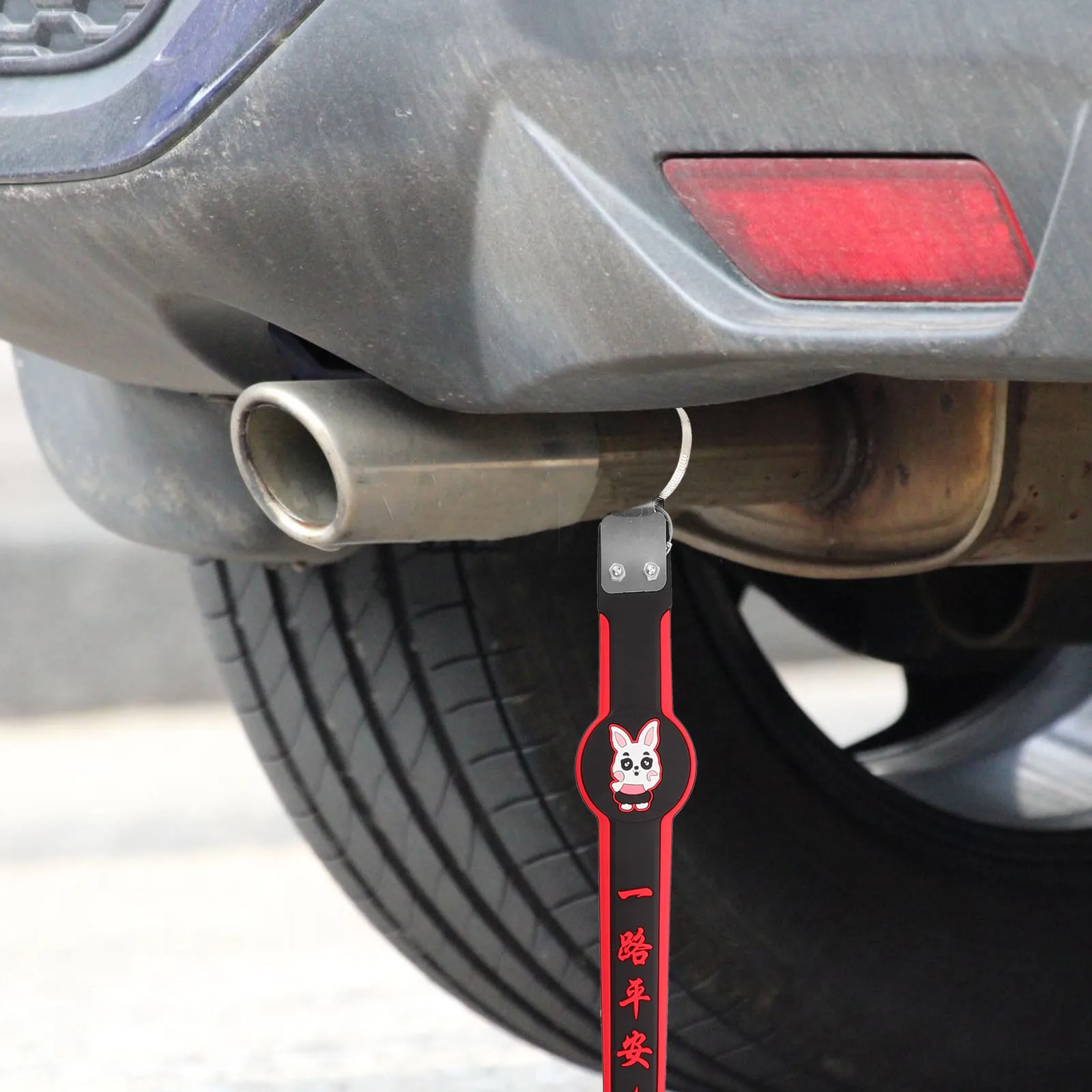 

Car Static Strap Anti Static Belt PVC Exhaust Grounding Cable Vehicle Universal Fit Auto Accessory Ground Wire Strip
