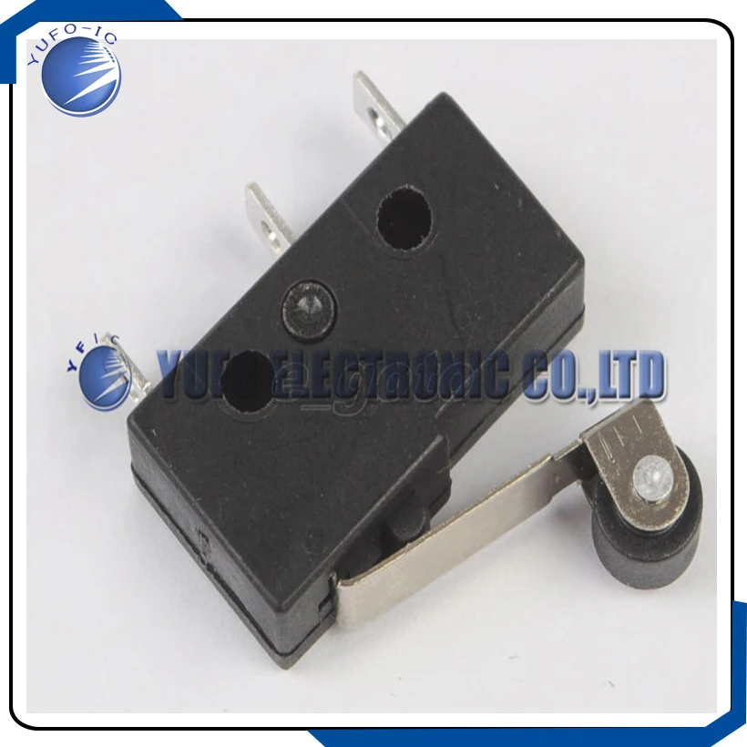 ส่งฟรี 10 ชิ้น สวิตช์แบบกด KW11-3Z 5A 250V ไมโครสวิตช์ แบบมือจับกลม 3 ขา แบบลูกกลิ้ง แบบก้านโยก ไมโครลิมิต SPDT แบบลูกสูบ